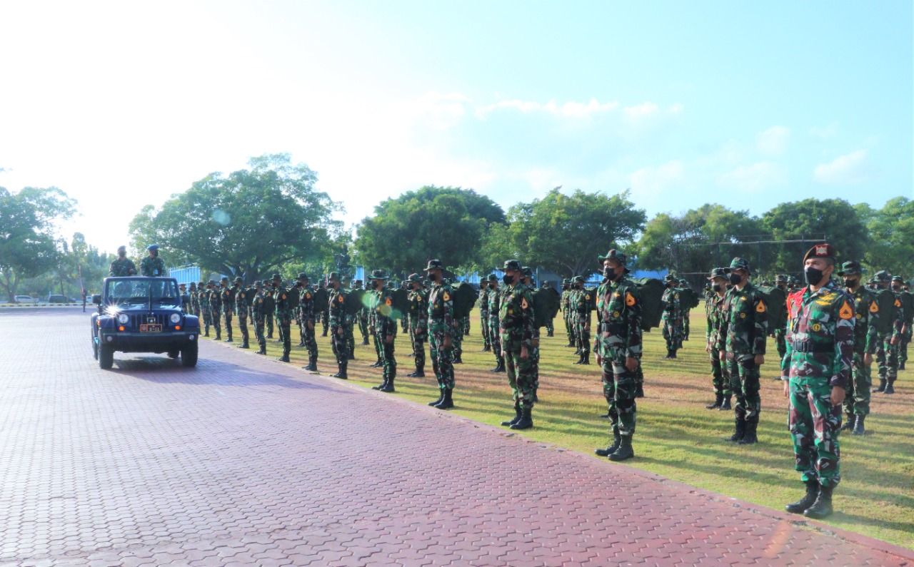 Wagub AAU Terima Peserta Latihan Terjun Para Dasar  Karbol Tingkat II AAU