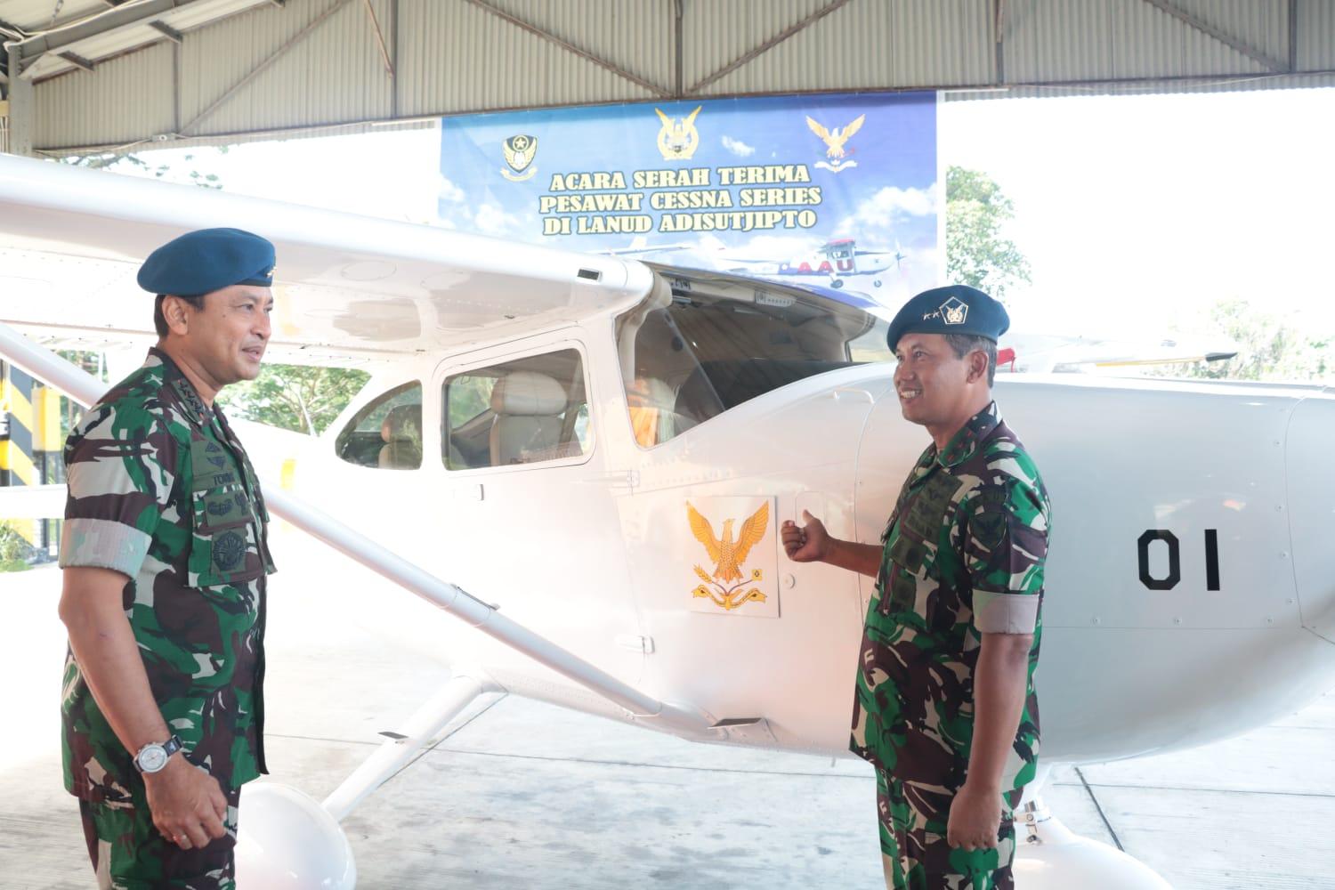 PESAWAT CESSNA PENDUKUNG LATIHAN KARBOL DIKELOLA SKADIK 101 LANUD ADISUTJIPTO