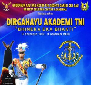 Dirgahayu Akademi Tentara Nasional Indonesia