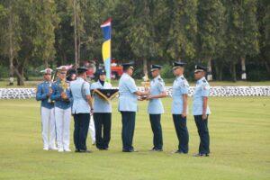 Gubernur AAU Hadiri Upacara Wing Day Sekbang TNI AU.