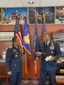 Toward Respected Air Force in Region : Gubernur AAU kunjungi United States Air Force Academy