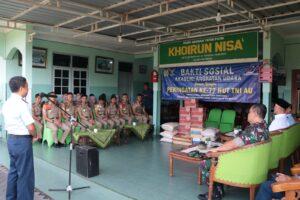 MENYAMBUT HUT KE-77 TNI AU, AAU LAKSANAKAN BAKTI SOSIAL KE PANTI ASUHAN 