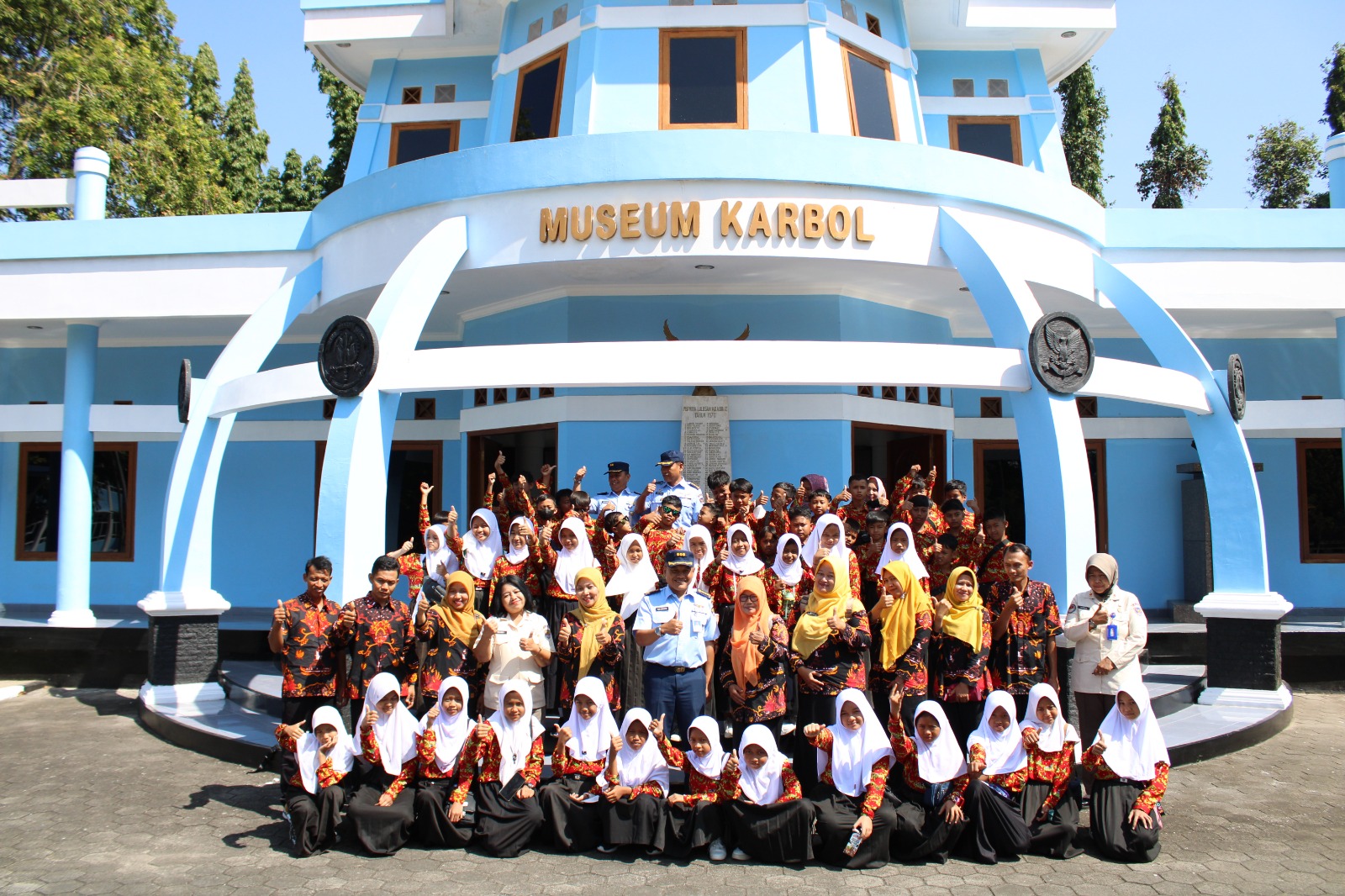 SD NEGERI PINGGIR KARANGGEDE BOYOLALI BERKUNJUNG KE AAU