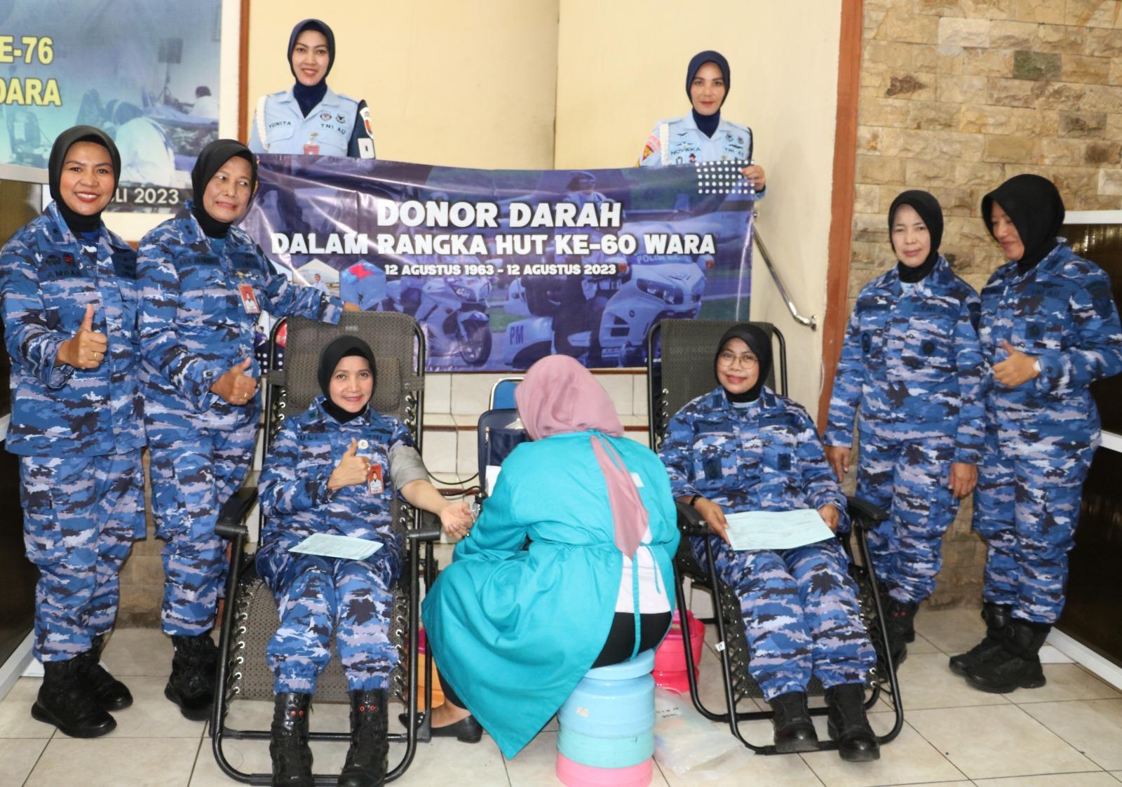 WARA YOGYAKARTA DONOR DARAH MENYAMBUT HUT KE-60