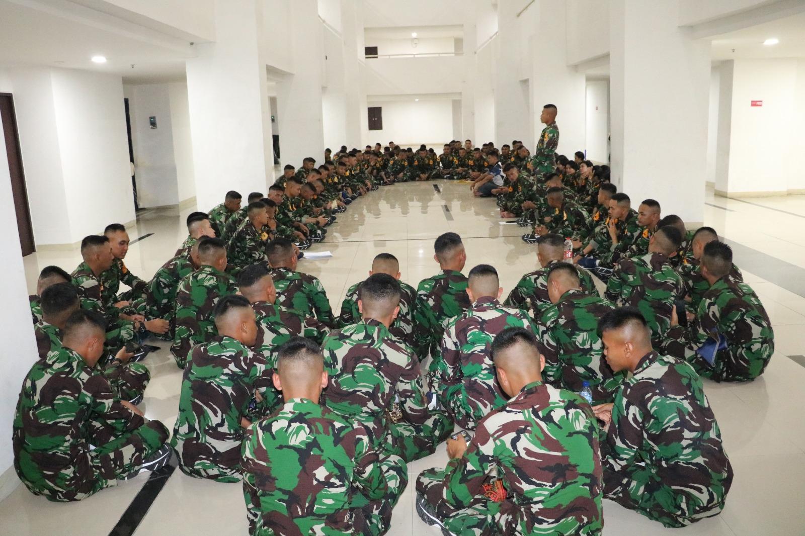 CAPAJA AAU DOA BERSAMA MENJELANG PRASPA TNI-POLRI 2023