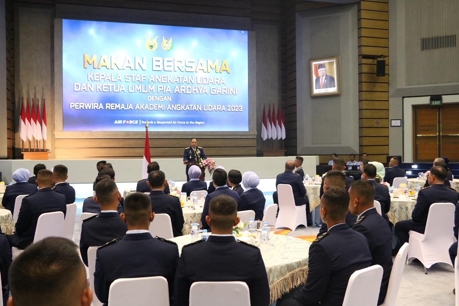 KASAU SAMBUT PAJA TNI AU 2023 DENGAN PEMBEKALAN