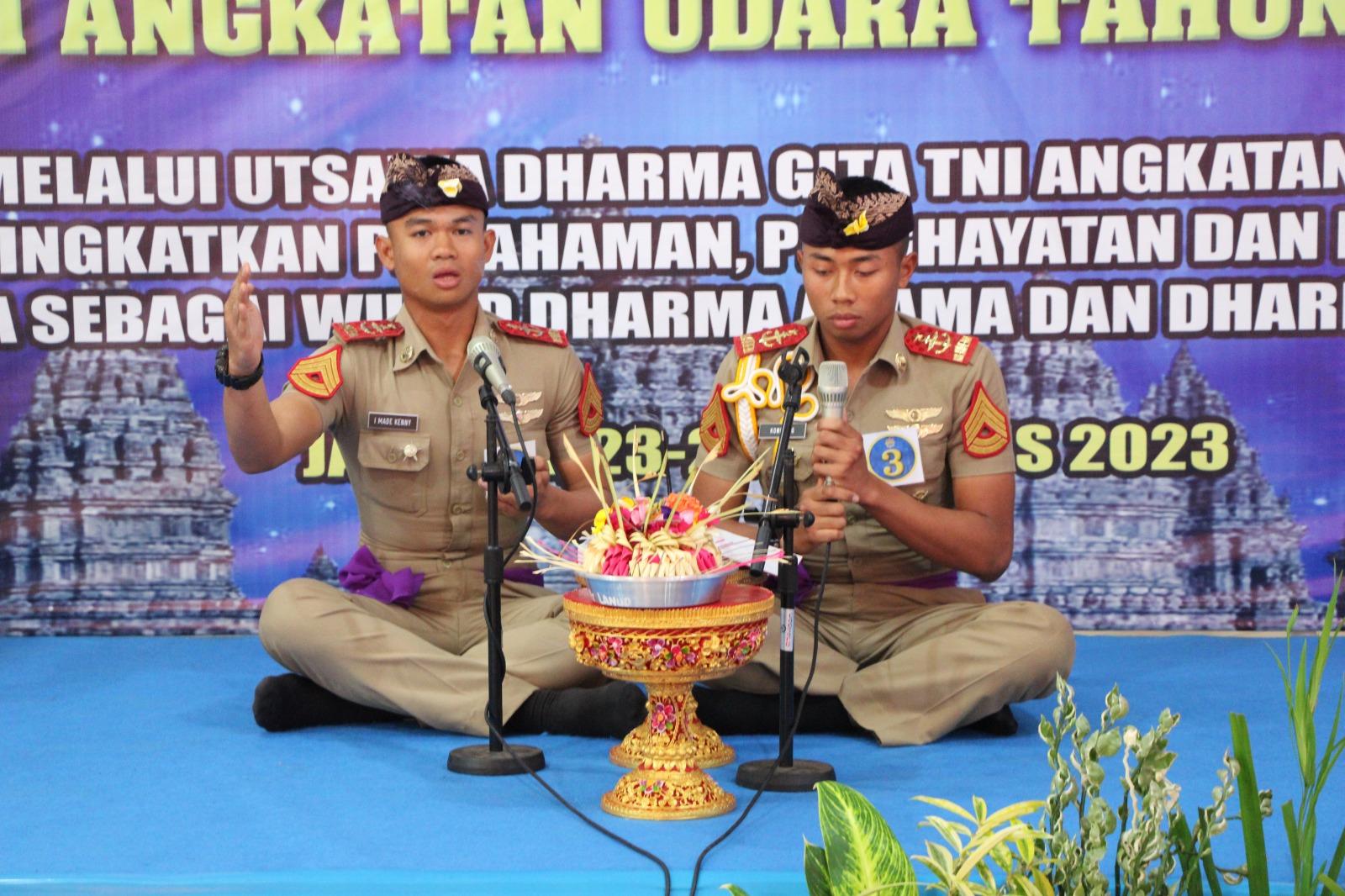 GUBERNUR AAU HADIRI PEMBUKAAN UTSAWA DHARMA GITA I TNI AU 2023
