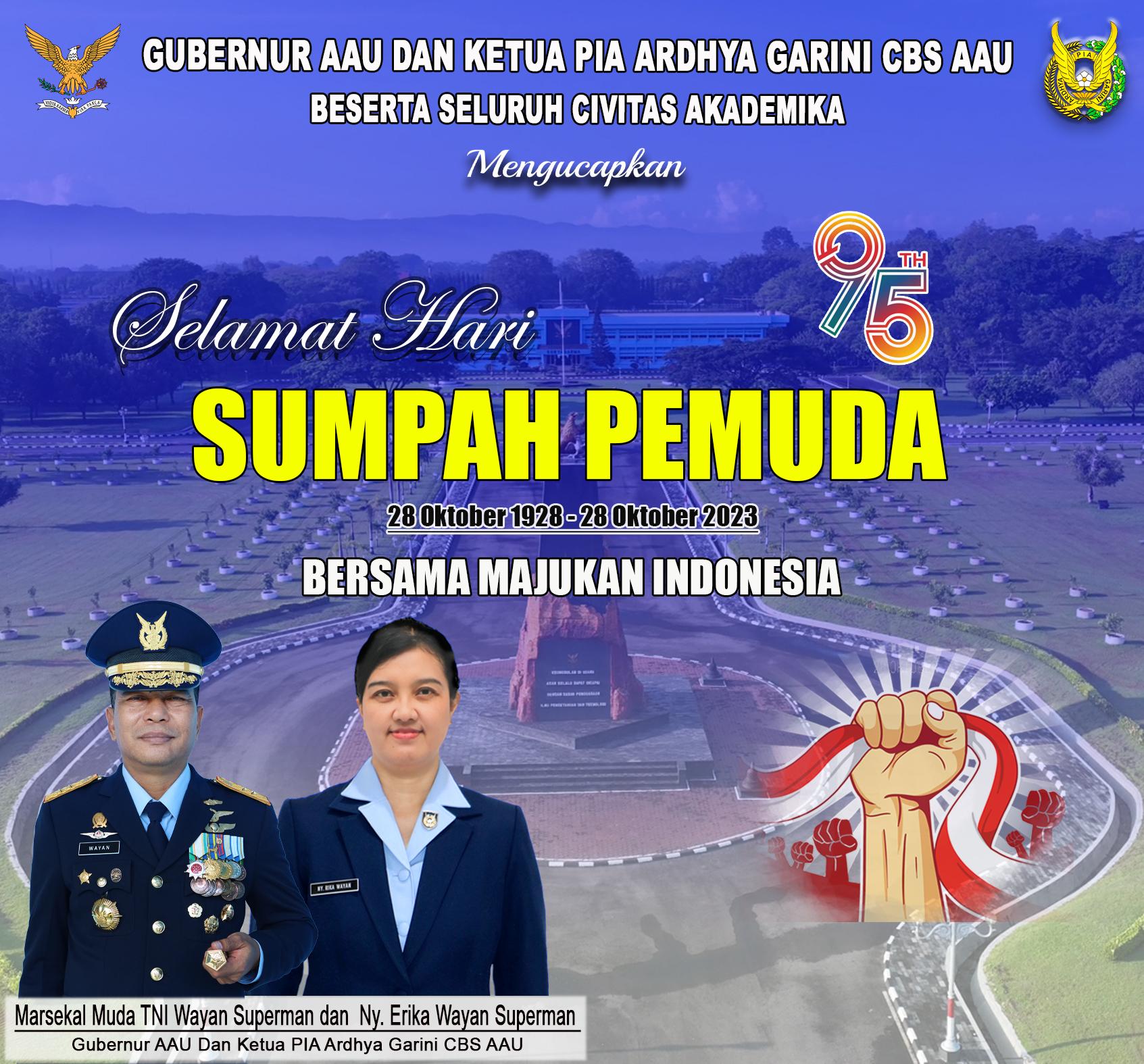 SELAMAT MEMPERINGATI HARI SUMPAH PEMUDA 2023