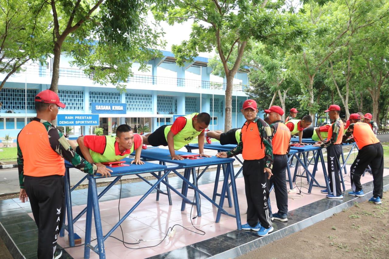 PASTIKAN FISIK PRIMA, PRATAR AAU JALANI TES KESAMAPTAAN JASMANI.