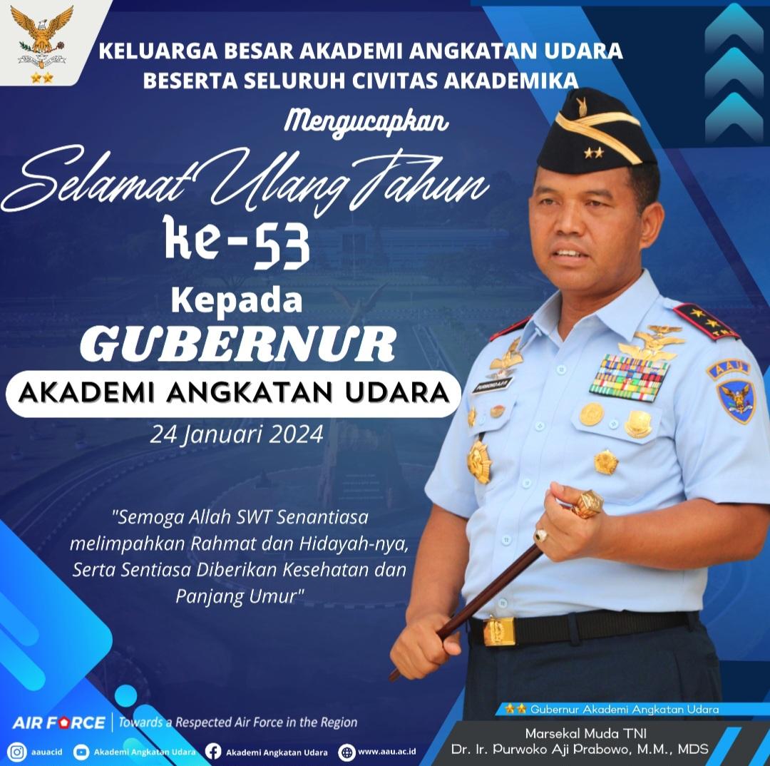 Selamat Ulang Tahun Gubernur AAU