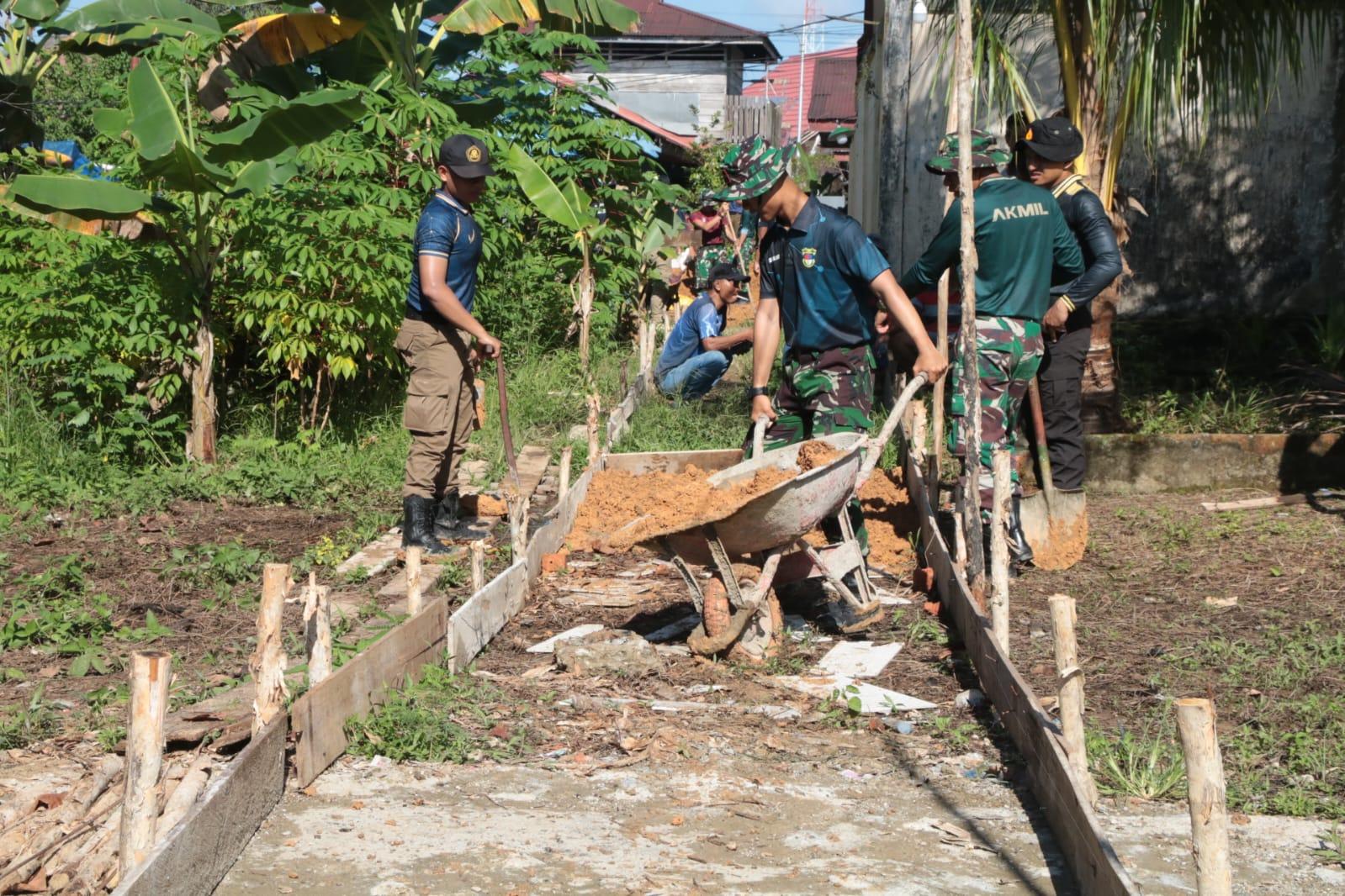 LATSITARDANUS XLIV : TARUNA AAU BERSAMA KOMPI A YONTATLAT III/ ELANG BANGUN JALAN MUSHOLA