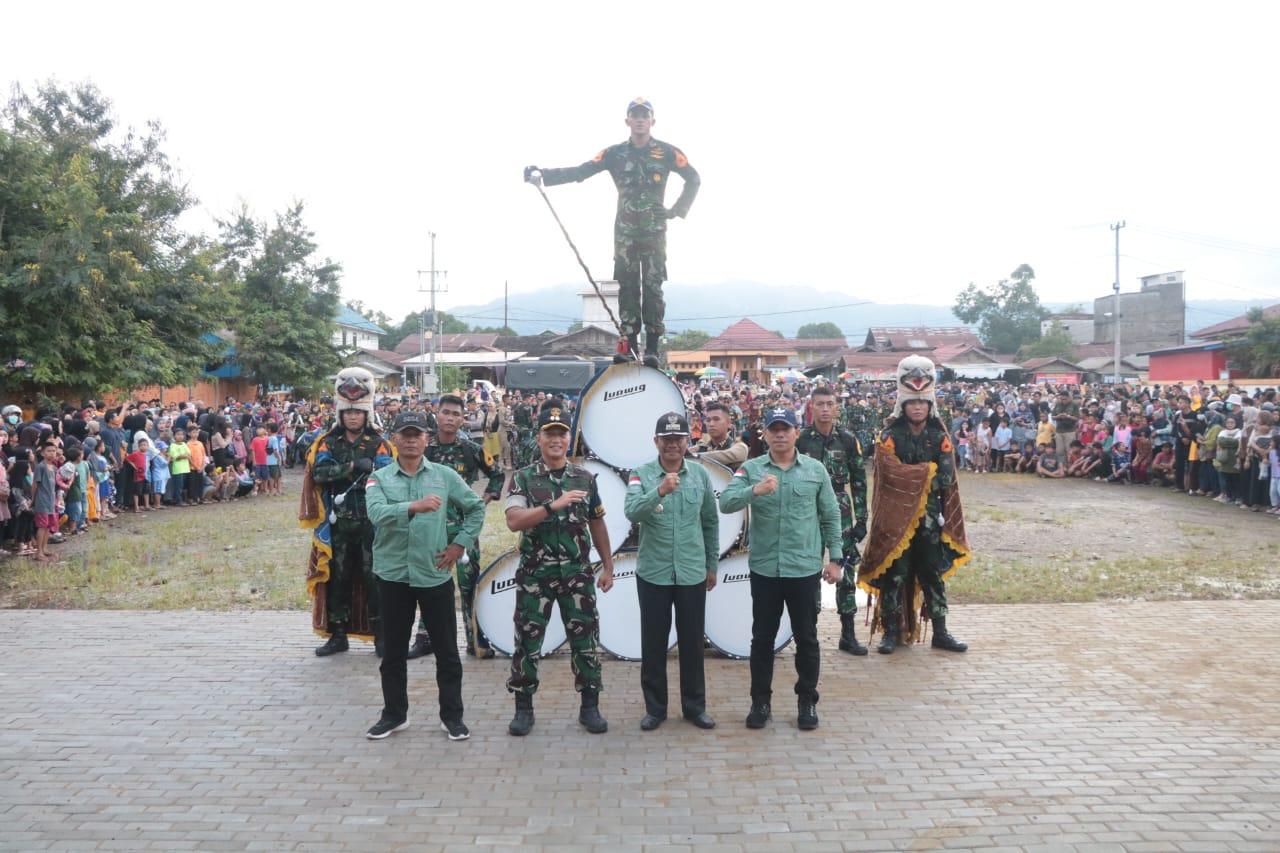 DRUMBAND YONTARLAT III ELANG TAMPIL MEMUKAU DI BATU SOPANG PASER