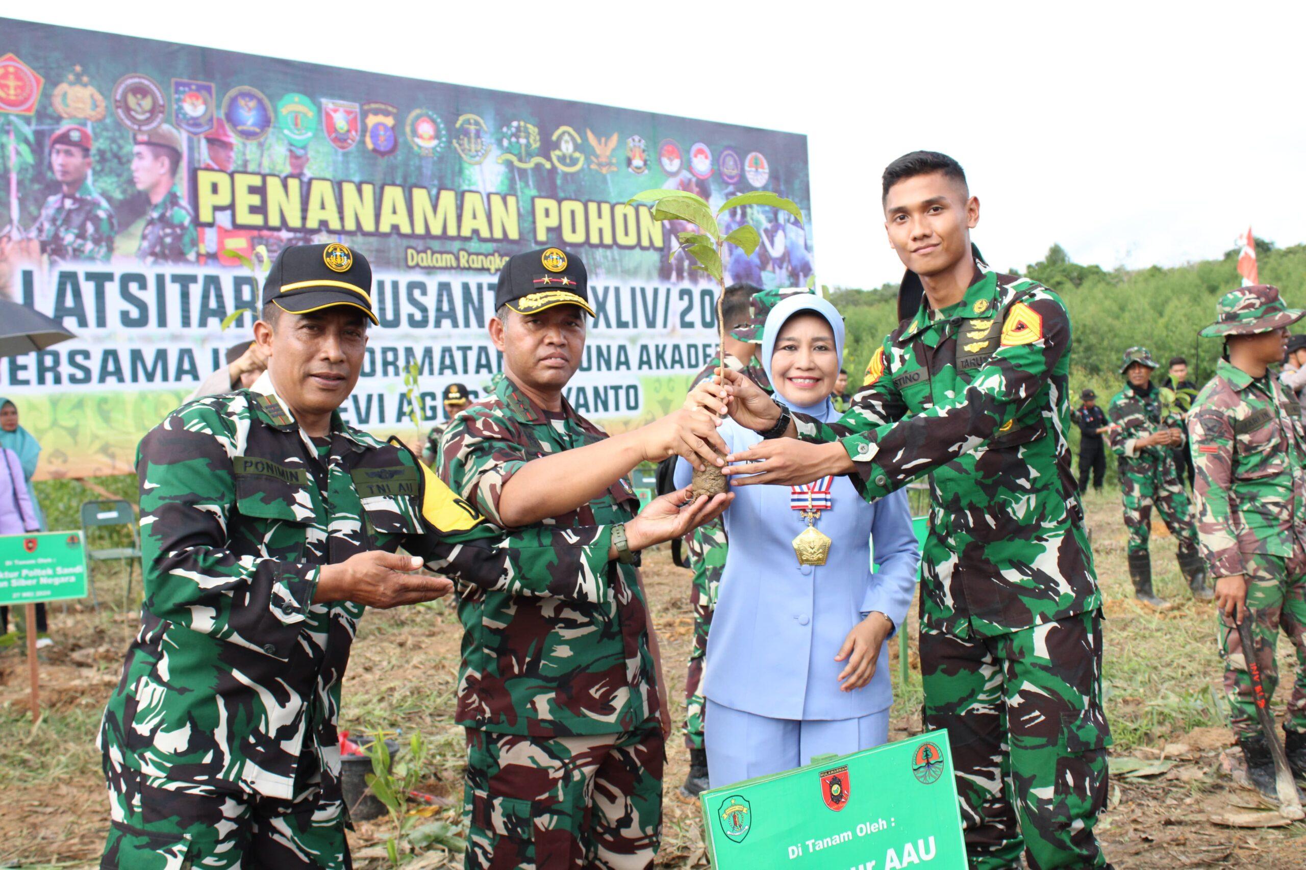 PENANAMAN POHON DI IKN OLEH IBU KEHORMATAN TARUNA : LANGKAH MENUJU KOTA HIJAU DAN BERKELANJUTAN