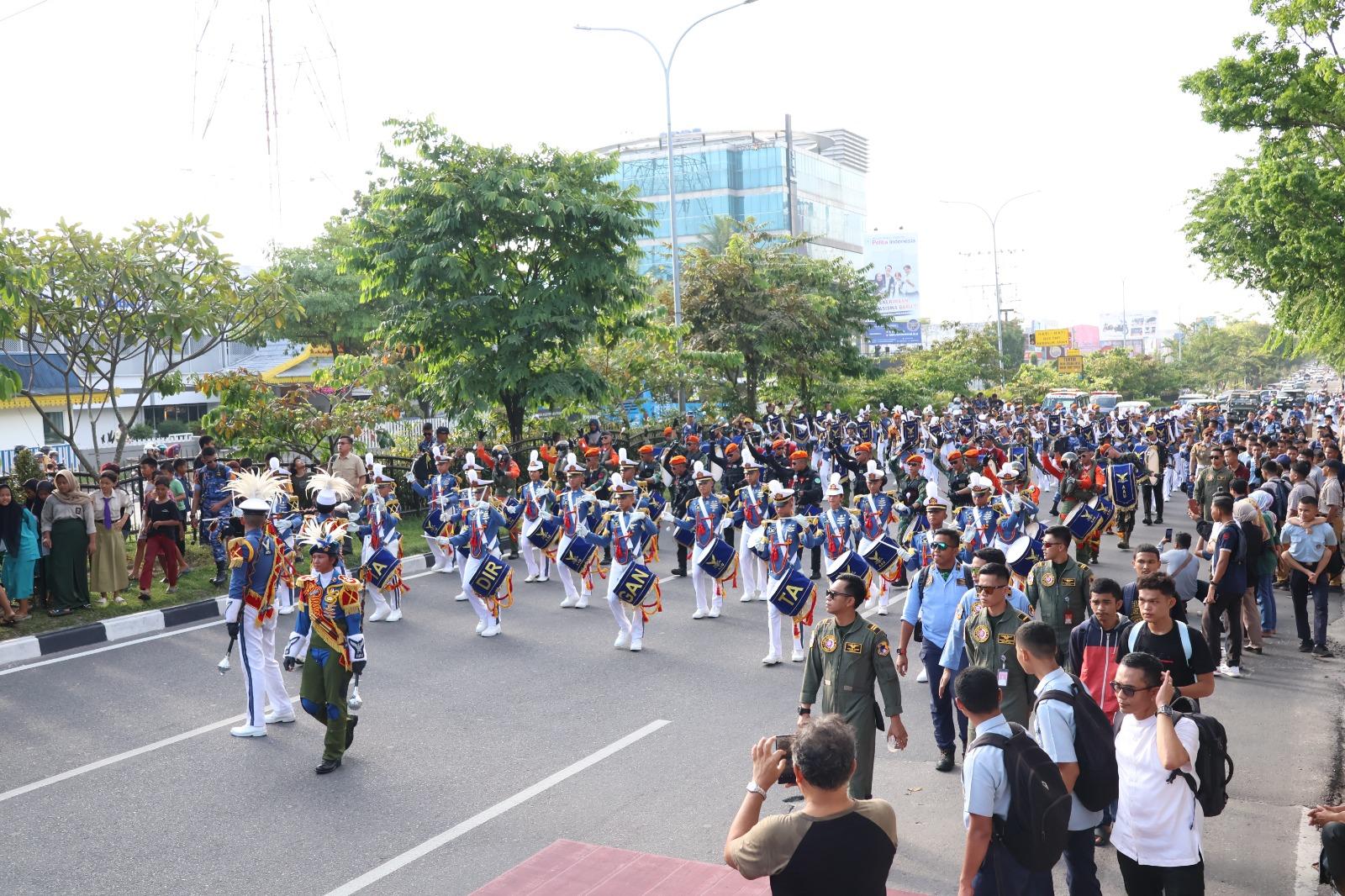 UNIT DRUMBAND GITA DIRGANTARA GUNCANG KOTA PEKANBARU