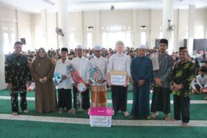 Yontarlat III Elang Gelar Doa Bersama Anak Yatim di Masjid Al Khafi Paser