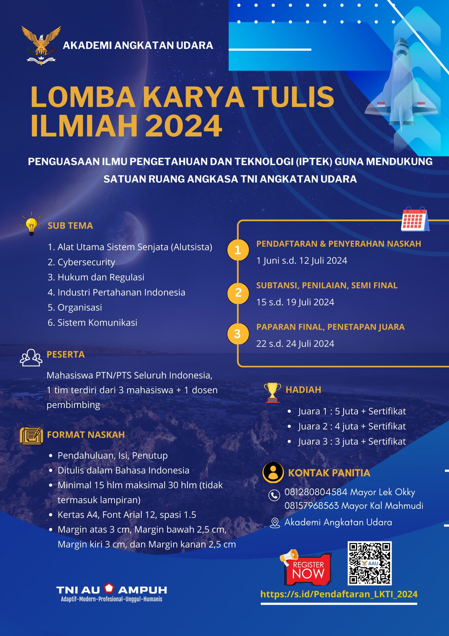 Pengumuman Lomba Karya Tulis Ilmiah Tahun 2024