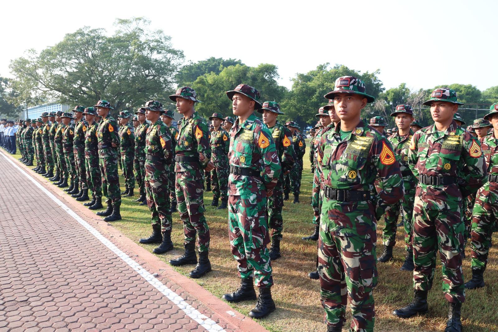 WAGUB AAU PIMPIN UPACARA PENERIMAAN KONTINGEN LATSITARDANUS KE-44