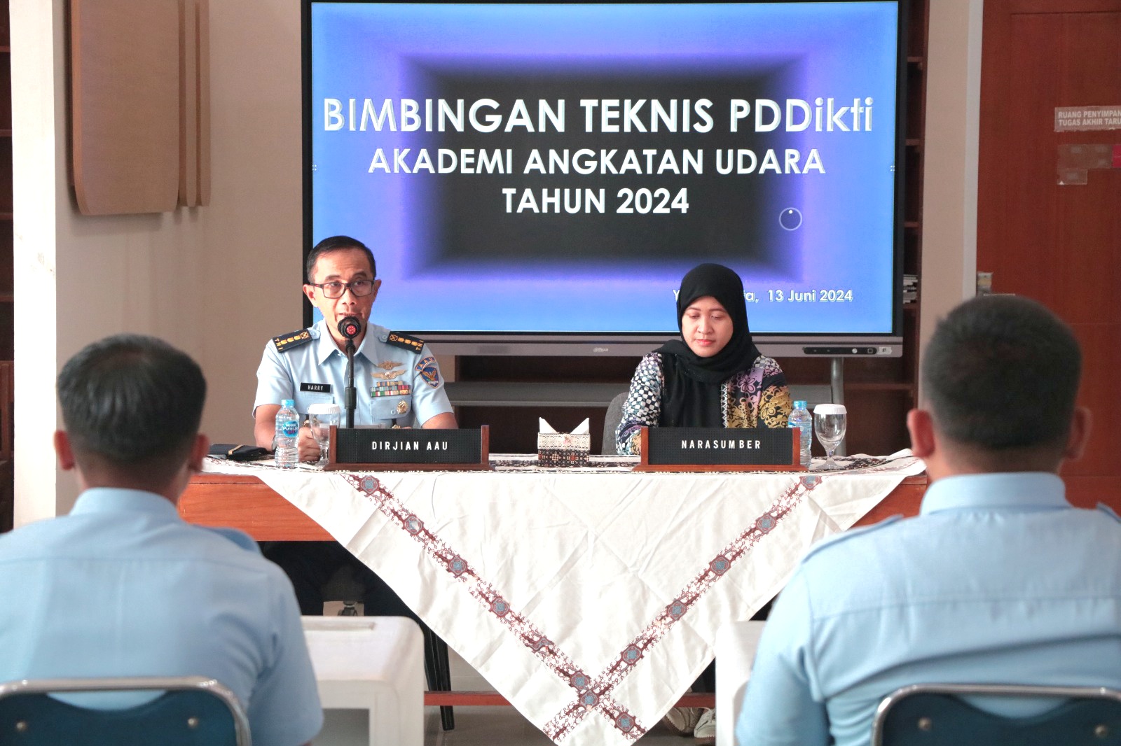 Dirjian AAU Buka Pelatihan Teknis PDDikti : untuk Peningkatan Kualitas Pendidikan di AAU