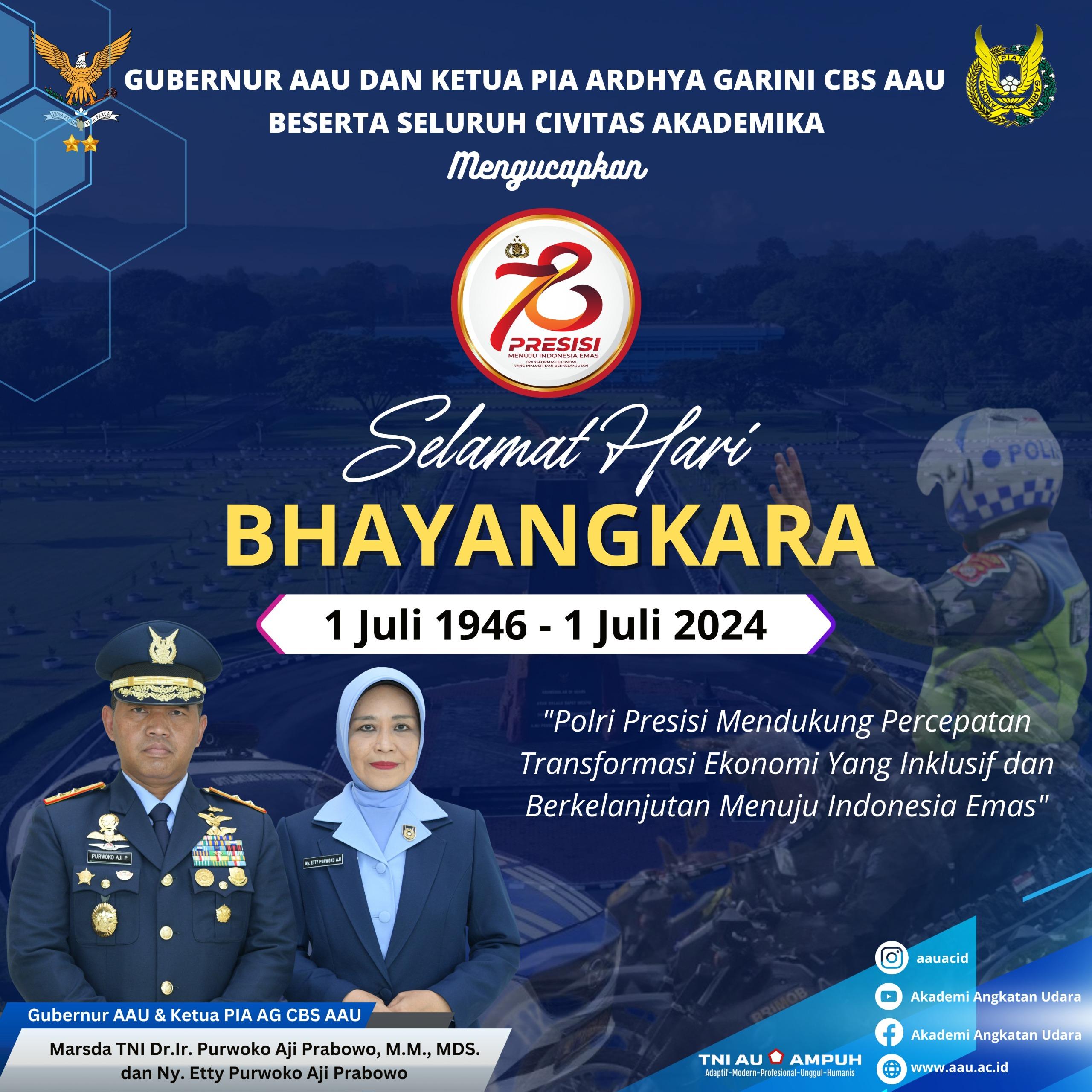 SELAMAT HARI BHAYANGKARA