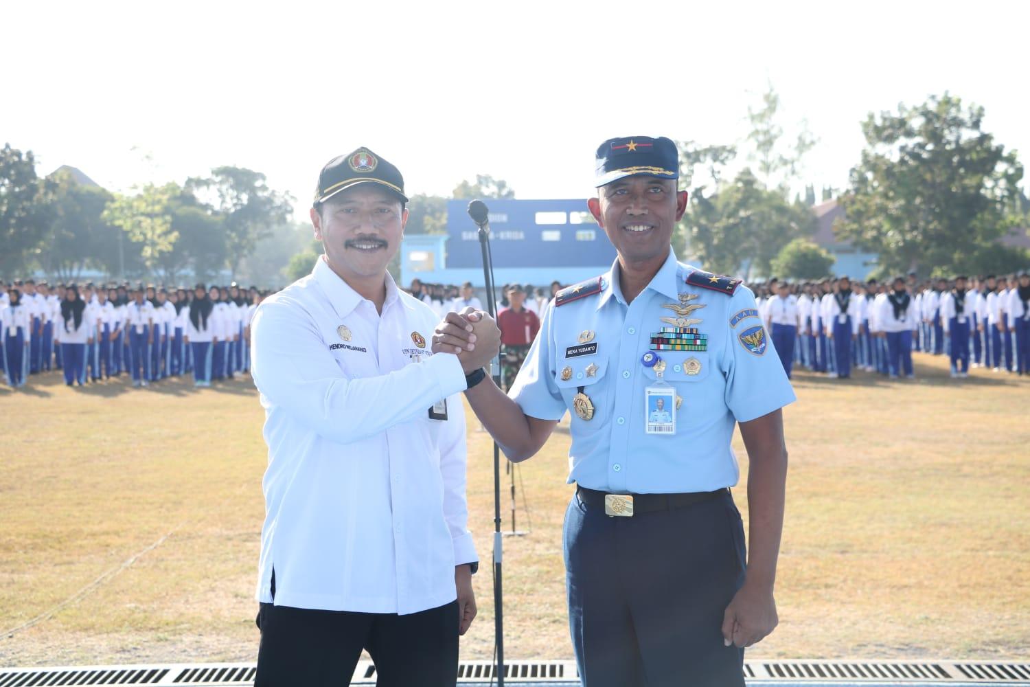 AKADEMI ANGKATAN UDARA FASILITASI LATIHAN BELA NEGARA MAHASISWA UPN ‘VETERAN” YOGYAKARTA