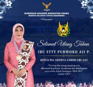 Selamat Ulang Tahun Ibu Etty Purwoko Aji P.