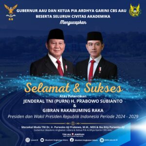 Selamat dan Sukses atas Pelatihan JENDERAL (PURN) H. PRABOWO SUBIANTO dan GIBRAN RAKABUMING RAKA