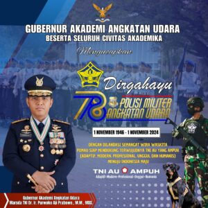 DIRGAHAYU POLISI MILITER ANGKATAN UDARA