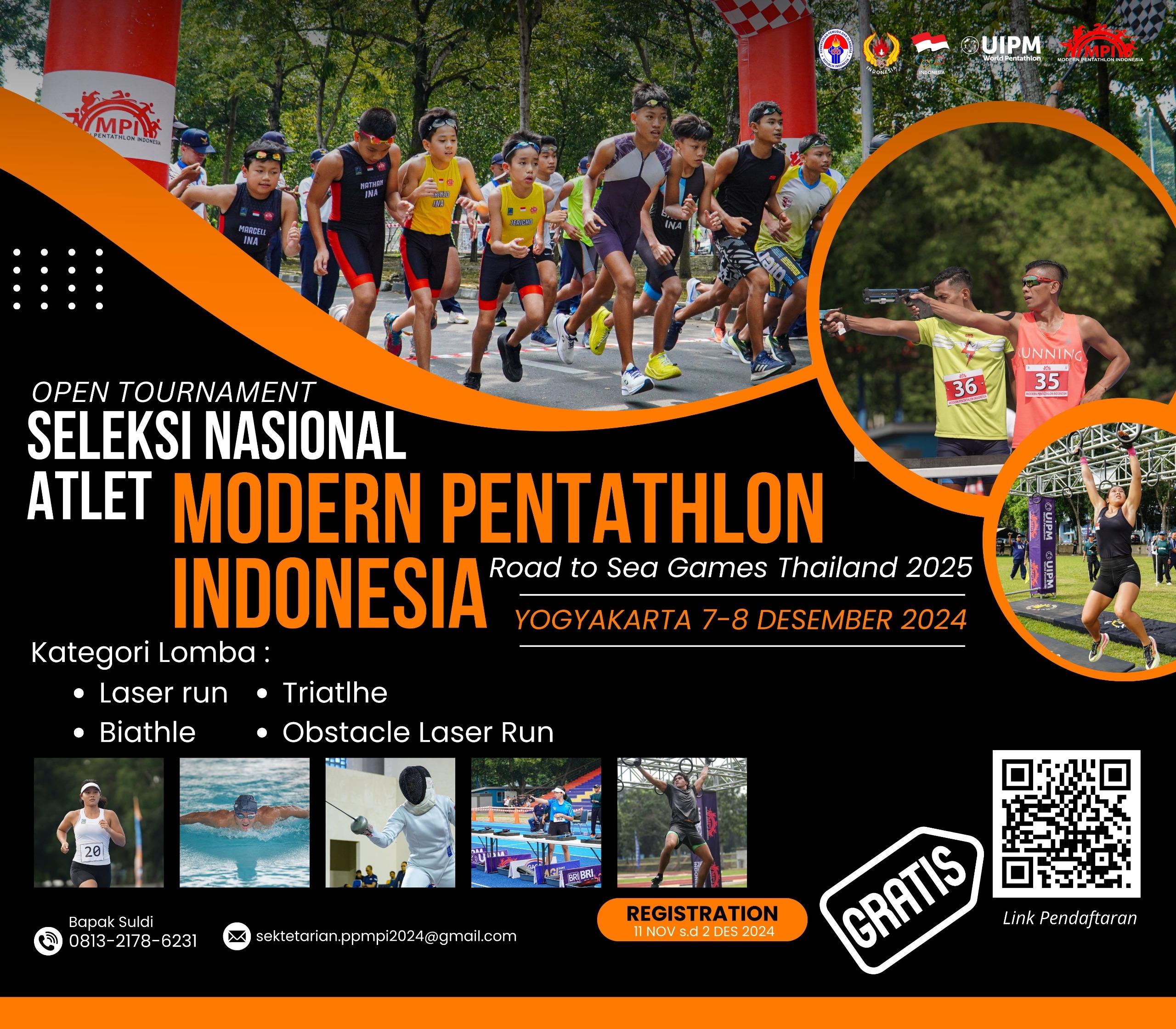 SELEKSI NASIONAL ATLET MODERN PENTATHLON INDONESIA