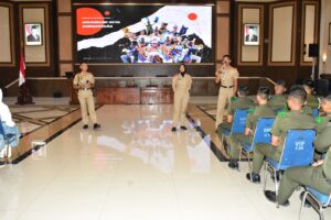 AAU SAMBUT KUNJUNGAN EDUKASI SMA NEGERI 1 LANGKAPLANCAR, SMA NEGERI 5 BOGOR, DAN SMA TARUNA TUNAS BANGSA BATURAJA