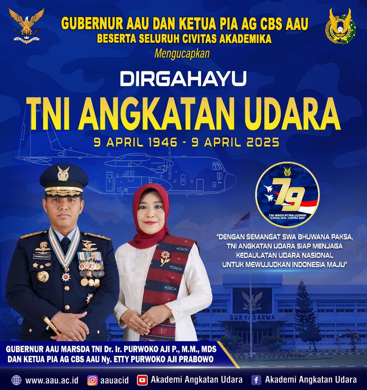 Dirgahayu TNI Angkatan Udara