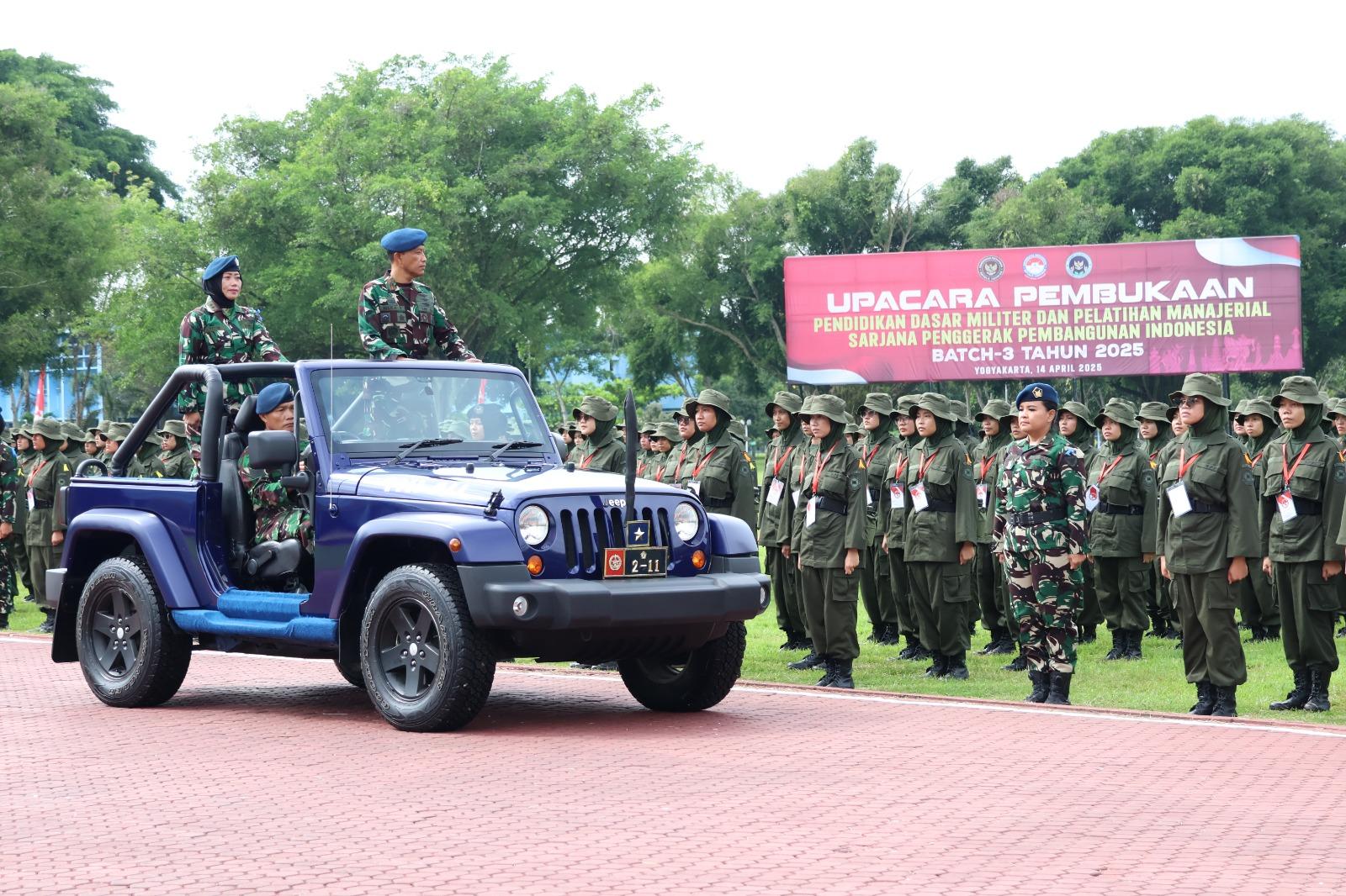 AAU Gelar Upacara Pembukaan Diksarmil dan Pelatihan Manajerial SPPI Batch -3 Tahun 2025 : Cetak Pemimpin Muda Berkualits