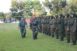 Dansatdik VII- D Pimpin Upacara Penutupan Diksarmil dan Pembukaan Pelatihan Manajerial SPPI di AAU