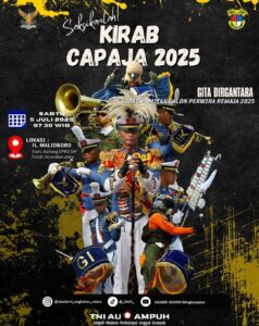 Saksikanlah Drumband Gita Dirgantara dalam rangka Kirab CAPAJA 2025.