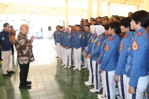 Capaja AAU 2025 Berpamitan kepada Gubernur DIY