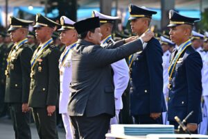293 Taruna AAU Dilantik Presiden RI sebagai Perwira TNI, Dua Raih Adhi Makayasa