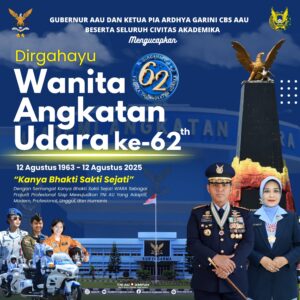 Dirgahayu Wanita Angkatan Udara ke-62