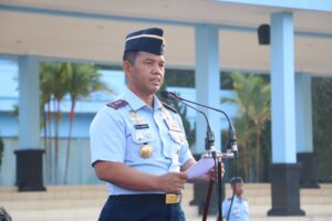 Gubernur AAU Pimpin Apel Luar Biasa Jelang Serah Terima Jabatan