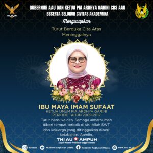 Turut berduka cita atas meninggalnya Ibu maya imam sufaat