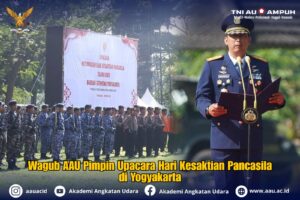 Wagub AAU Pimpin Upacara Hari Kesaktian Pancasila di Yogyakarta