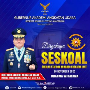 Dirgahayu SESKOAL SEKOLAH STAF DAN KOMANDO ANGKATAN LAUT