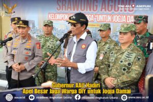 Gubernur AAU Hadiri Apel Besar Jaga Warga DIY untuk Jogja Damai