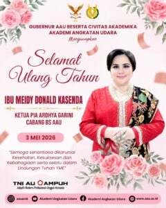 Selamat Ulang Tahun  IBU MEIDY DONALD KASENDA  KETUA PIA ARDHYA GARINI CABANG BS AAU