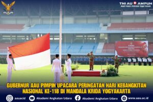 GUBERNUR AAU PIMPIN UPACARA PERINGATAN HARI KEBANGKITAN NASIONAL KE-118 DI MANDALA KRIDA YOGYAKARTA