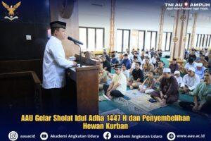 AAU Gelar Sholat Idul Adha 1447 H dan Penyembelihan Hewan Kurban