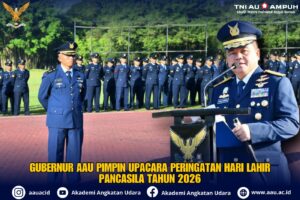 GUBERNUR AAU PIMPIN UPACARA PERINGATAN HARI LAHIR PANCASILA TAHUN 2026
