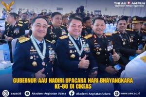 GUBERNUR AAU HADIRI UPACARA HARI BHAYANGKARA KE-80 DI CIKEAS