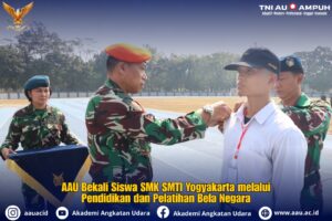 AAU Bekali Siswa SMK SMTI Yogyakarta melalui Pendidikan dan Pelatihan Bela Negara